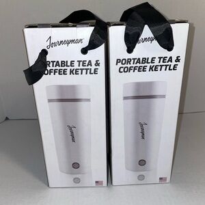 Offering A Pair of “12Volt Car Journeyman Portable Tea And Coffee Kettle. NEW